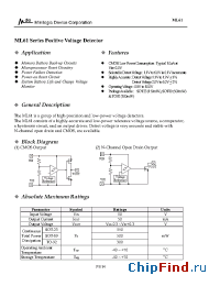 Datasheet ML61C303TL manufacturer Minilogic