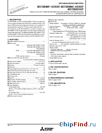 Datasheet M37280MF manufacturer Mitsubishi