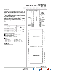 Datasheet M5M5V108CKR-10XI manufacturer Mitsubishi