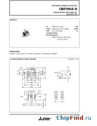 Datasheet QM15HA-H manufacturer Mitsubishi