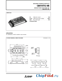 Datasheet QM15TG-9B manufacturer Mitsubishi
