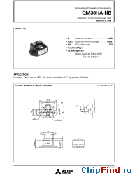 Datasheet QM30HA-HB manufacturer Mitsubishi