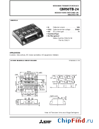 Datasheet QM50TB-24 manufacturer Mitsubishi