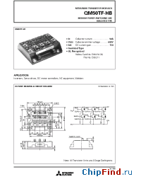 Datasheet QM50TF-HB manufacturer Mitsubishi