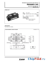 Datasheet RM400HV-34S manufacturer Mitsubishi