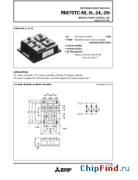 Datasheet RM75TC-M manufacturer Mitsubishi