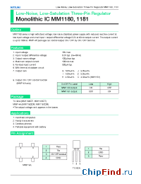 Datasheet MM1180 manufacturer Mitsumi