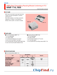 Datasheet WMF-T10 manufacturer Mitsumi