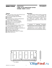 Datasheet V436516Y04VXXX-XX manufacturer Mosel