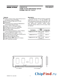 Datasheet V436632Y24VXTG-10PC manufacturer Mosel