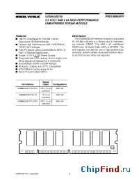 Datasheet V436664S24VXTG-75 manufacturer Mosel