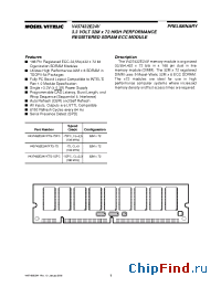 Datasheet V437432E24V manufacturer Mosel