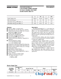 Datasheet V54C3256164VBUC manufacturer Mosel