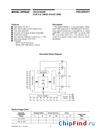 Datasheet V62C2184096L-70TI manufacturer Mosel