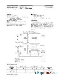 Datasheet V62C5181024L-70PI manufacturer Mosel