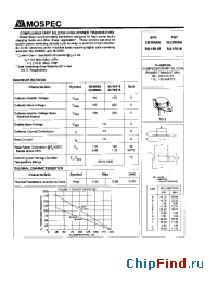 Datasheet 2N3055A manufacturer Mospec