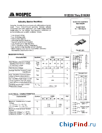 Datasheet S15D35 manufacturer Mospec