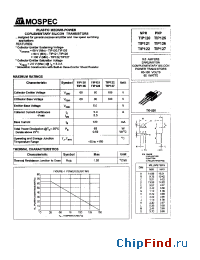 Datasheet TIP121 manufacturer Mospec