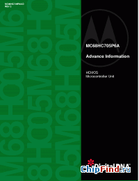 Datasheet KMC705P6ACP manufacturer Motorola