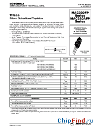 Datasheet MAC320-4FP manufacturer Motorola