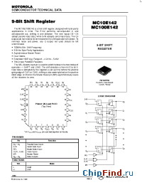 Datasheet MC100E142FN manufacturer Motorola
