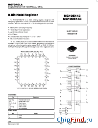 Datasheet MC100E143FN manufacturer Motorola
