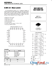 Datasheet MC100E155FN manufacturer Motorola