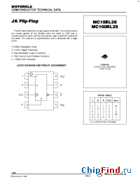 Datasheet MC100EL35D manufacturer Motorola