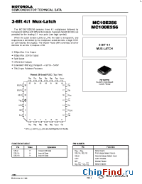 Datasheet MC10E256FN manufacturer Motorola
