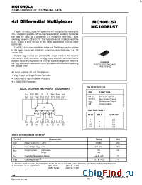Datasheet MC10EL57D manufacturer Motorola