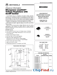 Datasheet MC33264D-3.8 manufacturer Motorola