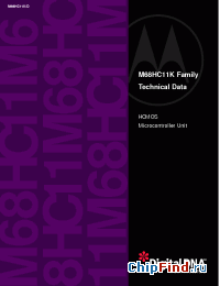Datasheet MC68HC11K1CFU manufacturer Motorola
