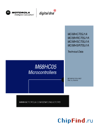 Datasheet MC68HC705J1A manufacturer Motorola