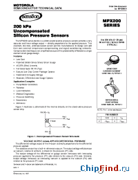 Datasheet MPX200AS manufacturer Motorola