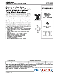 Datasheet MTSF3N03HD manufacturer Motorola