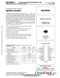 Datasheet PC33094DW manufacturer Motorola