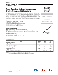 Datasheet SA110A manufacturer Motorola