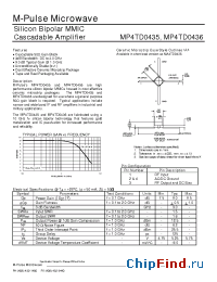 Datasheet MP4TD0436 manufacturer M-pulse