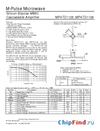 Datasheet MP4TD1135T manufacturer M-pulse