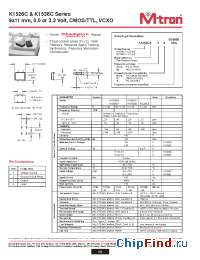 Datasheet K1526C manufacturer MtronPTI