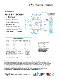 Datasheet 4S3065 manufacturer Micronetics Wireless