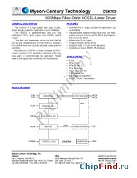 Datasheet CS6703 manufacturer Myson
