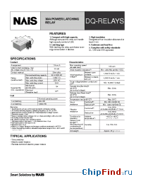 Datasheet ADQ13Q012 manufacturer Nais