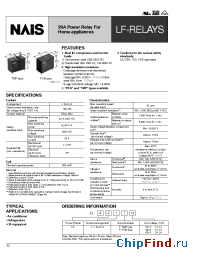 Datasheet ALF1P05 manufacturer Nais