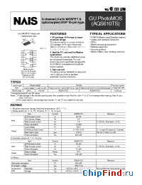 Datasheet AQS610TS manufacturer Nais