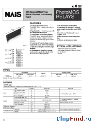 Datasheet AQX21444 manufacturer Nais