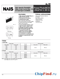 Datasheet AQZ102 manufacturer Nais