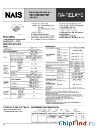 Datasheet ARA200A06 manufacturer Nais