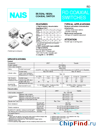 Datasheet ARD10012CQ manufacturer Nais
