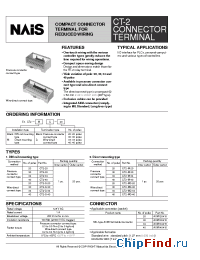 Datasheet CT2-M20 manufacturer Nais